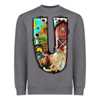 Storm farm life alphabet lowercase letters u Heavyweight Sweatshirt - BundleAndBundleShop