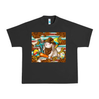 Pigment Black western bunny Urban Heavy Tee - TumblerDesignByShophia