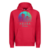 Cardinal Vintage Aruba Beach Tropical Vibes Vacation Souvenir Gift Premium Hoodie - minhPixels
