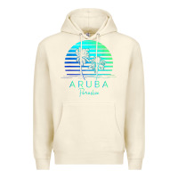 Sandshell Vintage Aruba Beach Tropical Vibes Vacation Souvenir Gift Premium Hoodie - minhPixels
