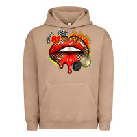 Pigment Burro race lips Urban Hoodie - AdoDesignShop