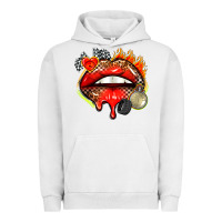 Pigment Lunar Rock race lips Urban Hoodie - AdoDesignShop