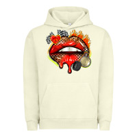 Pigment Pistachio race lips Urban Hoodie - AdoDesignShop