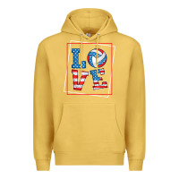Antique Gold love usa flag volleyball gifts for volleyball fans teen t shirt Premium Hoodie - minhPixels