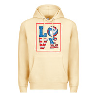 Pina Colada love usa flag volleyball gifts for volleyball fans teen t shirt Premium Hoodie - minhPixels