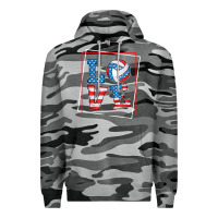 Slate Camo love usa flag volleyball gifts for volleyball fans teen t shirt Premium Hoodie - minhPixels