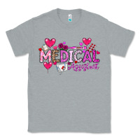 Heather Grey Valentine Medical Assistant Classic Tee - CowhideDigitalArt