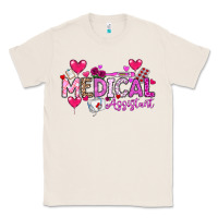 Natural Valentine Medical Assistant Classic Tee - CowhideDigitalArt