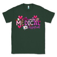 Sports Green Valentine Medical Assistant Classic Tee - CowhideDigitalArt