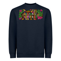 Navy hispanic heritage libbey cup Heavyweight Sweatshirt - BundleAndBundleShop
