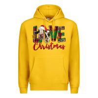 Lemon love christmas holstein heifer Premium Hoodie - FaDigitalArtStudio