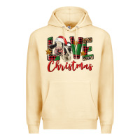 Pina Colada love christmas holstein heifer Premium Hoodie - FaDigitalArtStudio