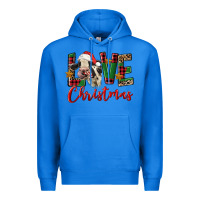 True Royal love christmas holstein heifer Premium Hoodie - FaDigitalArtStudio