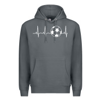 Rock soccer hoodie for teens, men, & women   soccer lover gift pullover hoo Premium Hoodie - minhPixels