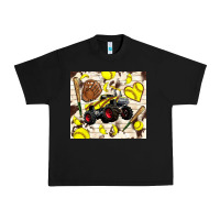 Black softball crusher Urban Heavy Tee - TumblerDesignByShophia