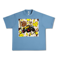 Pebble Blue softball crusher Urban Heavy Tee - TumblerDesignByShophia