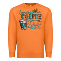 Carrot i pretend coffee helps but i'm still a bitch Premium Sweatshirt - Artiststas
