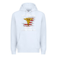 White Veteran Navy Corpsman Patriotic 4th of July Gifts Premium Hoodie - minhPixels