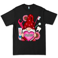 Black valentines day dentist gnome Premium Tee - RanaPortraitStore