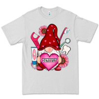Dove Grey valentines day dentist gnome Premium Tee - RanaPortraitStore