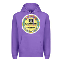 Purple Soy Sauce Kikkoman Funny Halloween Costume Premium Hoodie - minhPixels