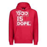 Cardinal God Is Dope Gift for faithful Christians Premium Hoodie - minhPixels