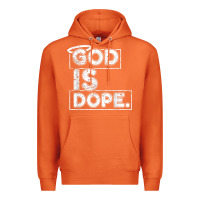 Carrot God Is Dope Gift for faithful Christians Premium Hoodie - minhPixels