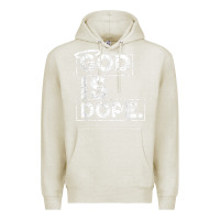 Oatmeal Heather God Is Dope Gift for faithful Christians Premium Hoodie - minhPixels