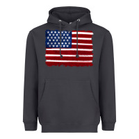 Smoke american flag Heavyweight Hoodie - Artiststas