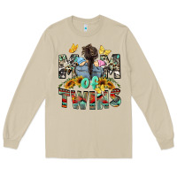 Mushroom Mom of twins Mother's Day Long Sleeve Tee - CowGirlArtShop