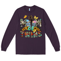 Plum Mom of twins Mother's Day Long Sleeve Tee - CowGirlArtShop