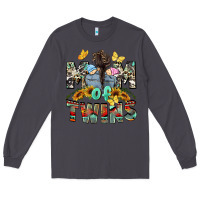 Smoke Mom of twins Mother's Day Long Sleeve Tee - CowGirlArtShop
