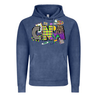 Vintage Denim cna mardi gras certified nursing assistant Vintage Hoodie - CowGirlArtShop