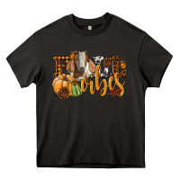 Asphalt Fall Vibes Boer Goat Heavy Core Tee - LillyAllenDesigns