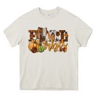 Cream Fall Vibes Boer Goat Heavy Core Tee - LillyAllenDesigns