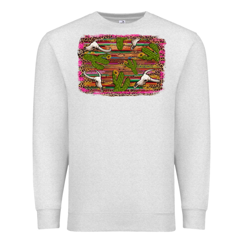 Cinco De Mayo Bullskull And Cactus Premium Sweatshirt by Artiststas | Teevron