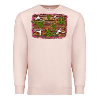 Pale Pink cinco de mayo bullskull and cactus Premium Sweatshirt - Artiststas