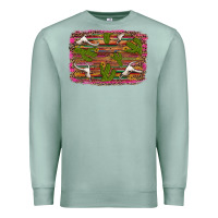 Seafoam cinco de mayo bullskull and cactus Premium Sweatshirt - Artiststas