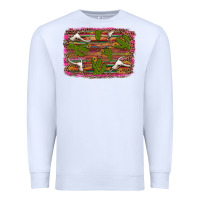 White cinco de mayo bullskull and cactus Premium Sweatshirt - Artiststas
