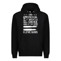 Black Ammosexual Bullets Love Pro Gun Lover Cool Enthusiast Gifts Premium Hoodie - minhPixels