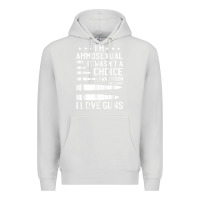 Dove Grey Ammosexual Bullets Love Pro Gun Lover Cool Enthusiast Gifts Premium Hoodie - minhPixels