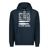 Navy Ammosexual Bullets Love Pro Gun Lover Cool Enthusiast Gifts Premium Hoodie - minhPixels