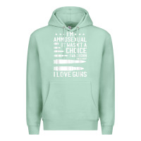 Seafoam Ammosexual Bullets Love Pro Gun Lover Cool Enthusiast Gifts Premium Hoodie - minhPixels