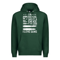 Sports Green Ammosexual Bullets Love Pro Gun Lover Cool Enthusiast Gifts Premium Hoodie - minhPixels