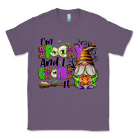 Lavender I'm Spooky and I Gnome It Classic Tee - texasbilliewilder