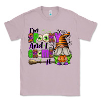 Lilac I'm Spooky and I Gnome It Classic Tee - texasbilliewilder