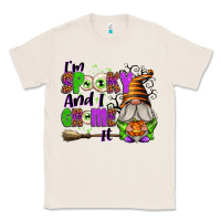 Natural I'm Spooky and I Gnome It Classic Tee - texasbilliewilder