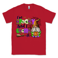 Red I'm Spooky and I Gnome It Classic Tee - texasbilliewilder