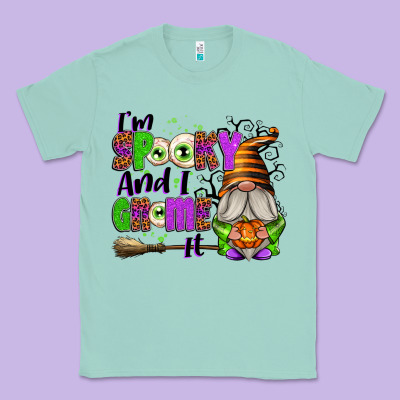 I'm Spooky And I Gnome It Classic Tee Designed By Texasbilliewilder