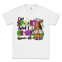 White I'm Spooky and I Gnome It Classic Tee - texasbilliewilder